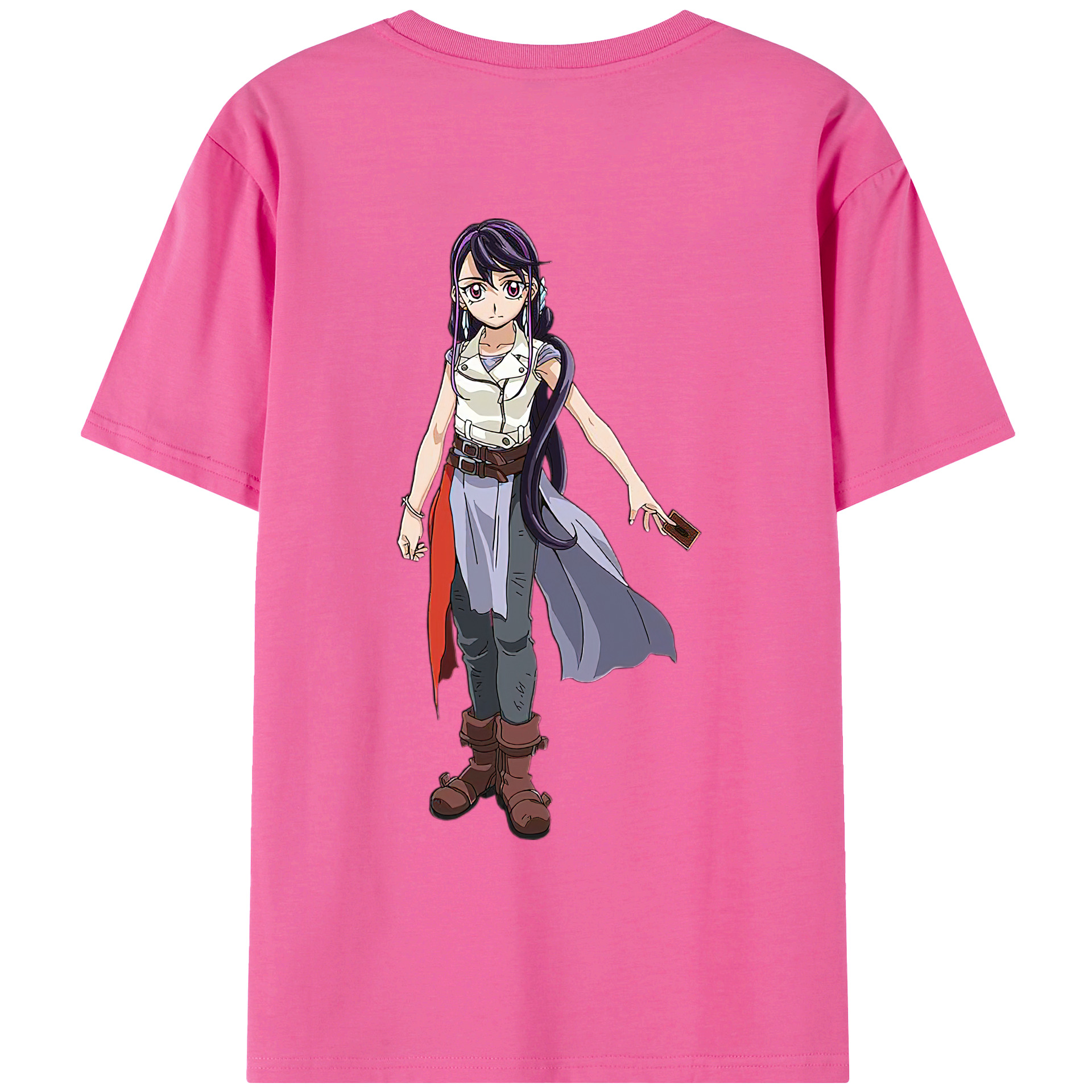 （画像用） 遊☆戯☆王 Yu-Gi-Oh! レディース半袖Tシャツ(バックプリント)